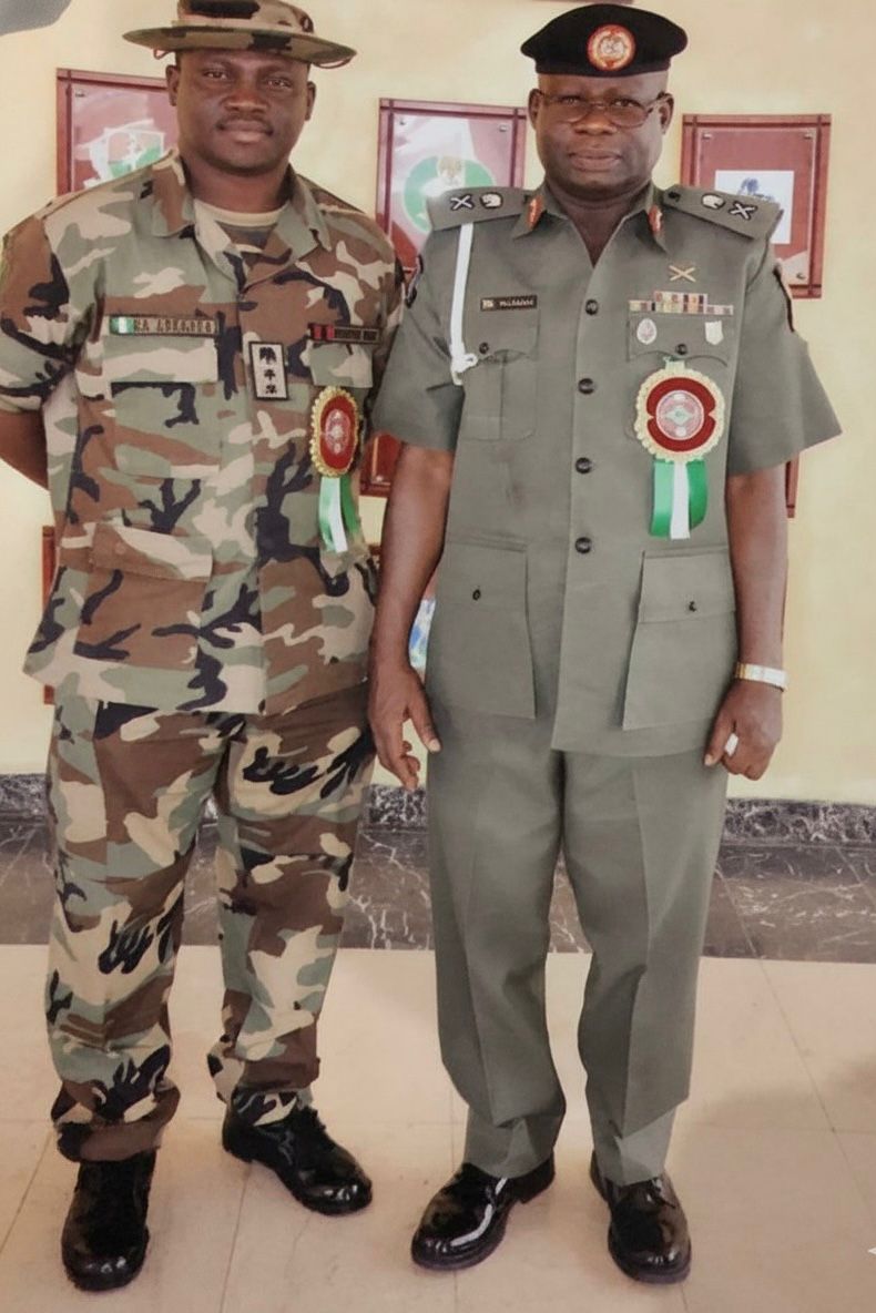 Major General Alkali in military service